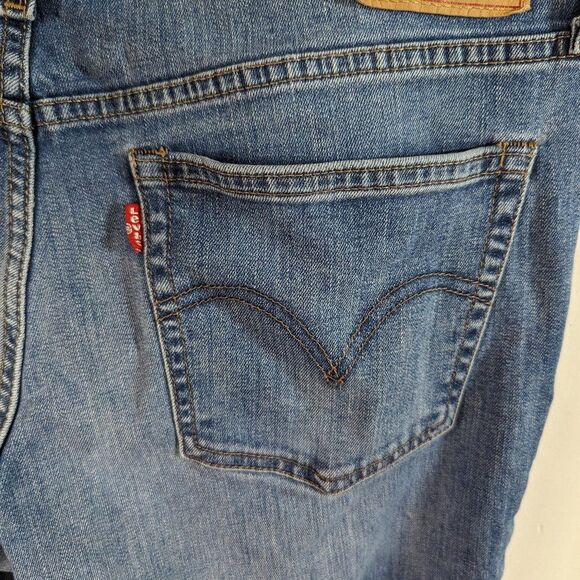 Levi's Blue Boyfriend Jeans - Picture 5 of 6
